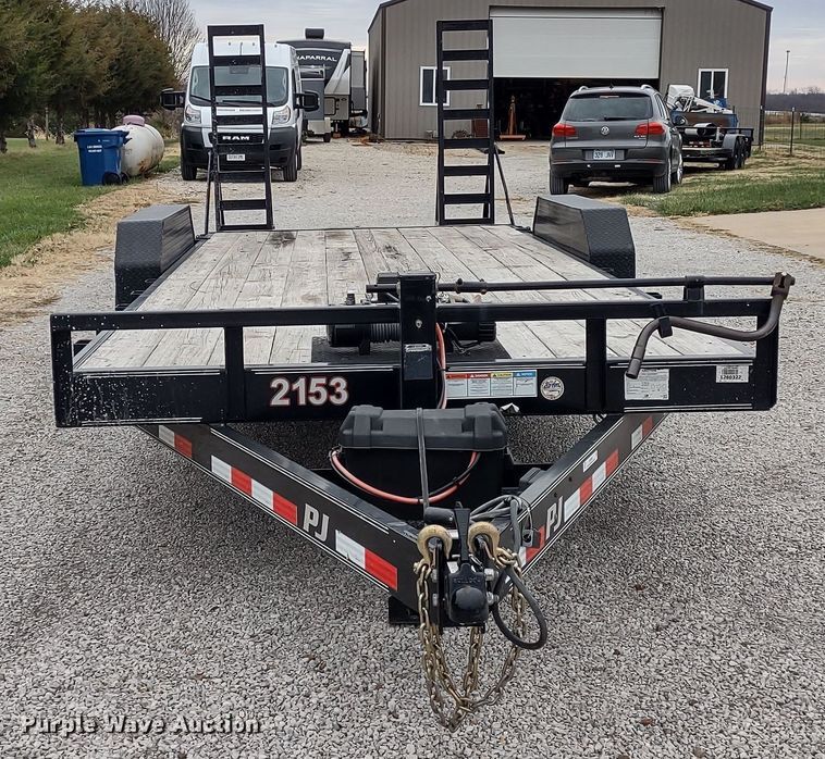 image for item JK9049 2018 PJ CC202  utility trailer