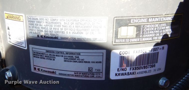 image for item JK9065 RC Mowers TK-52XP  ZTR lawn mower