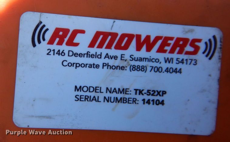 image for item JK9065 RC Mowers TK-52XP  ZTR lawn mower
