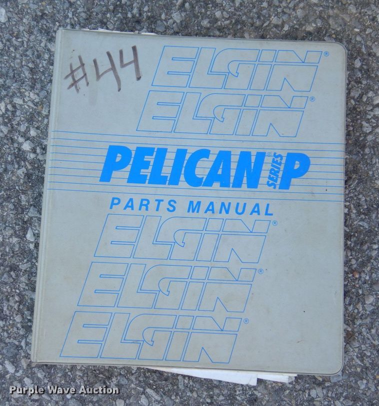 image for item JL9781 1995 Elgin Pelican Series P  street sweeper