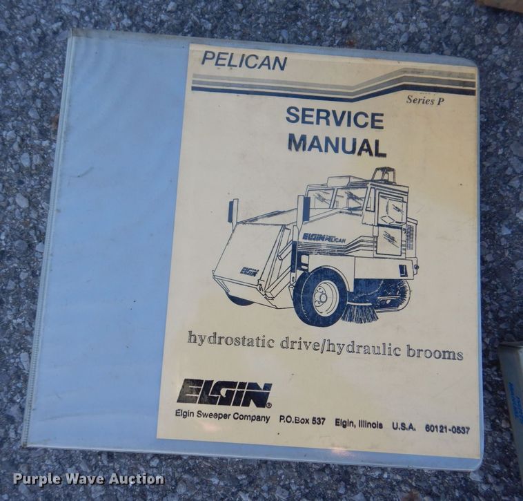 image for item JL9781 1995 Elgin Pelican Series P  street sweeper