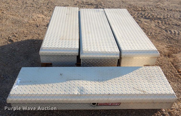 image for item JL9788 (4) Weatherguard 174-0-01 aluminum toolboxes