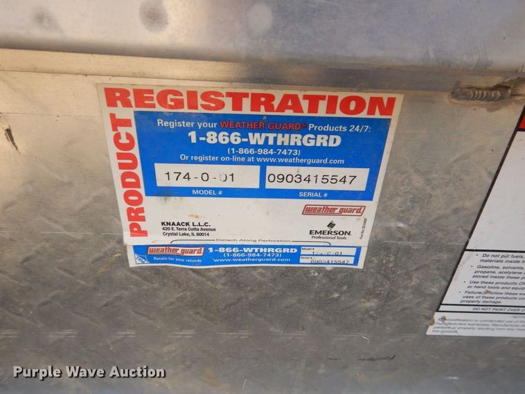 image for item JL9788 (4) Weatherguard 174-0-01 aluminum toolboxes