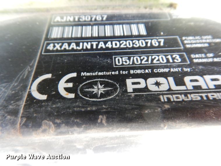 image for item JL9792 2013 Bocat 3400  utility vehicle