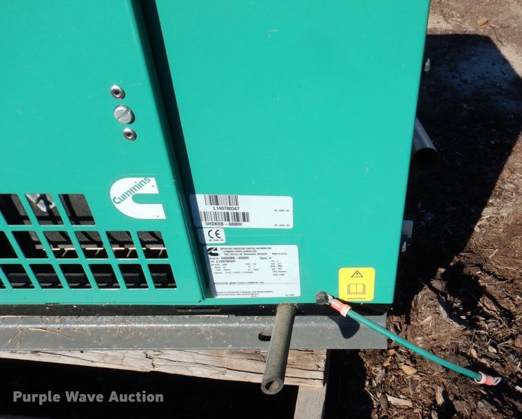 image for item JL9819 Cummins Onan 5HDKBB-6880H  generator
