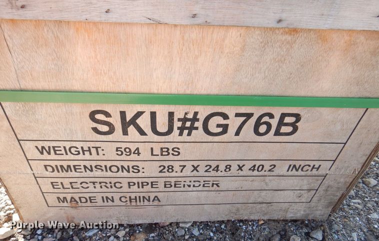 image for item JL9832 Bendall  pipe bender