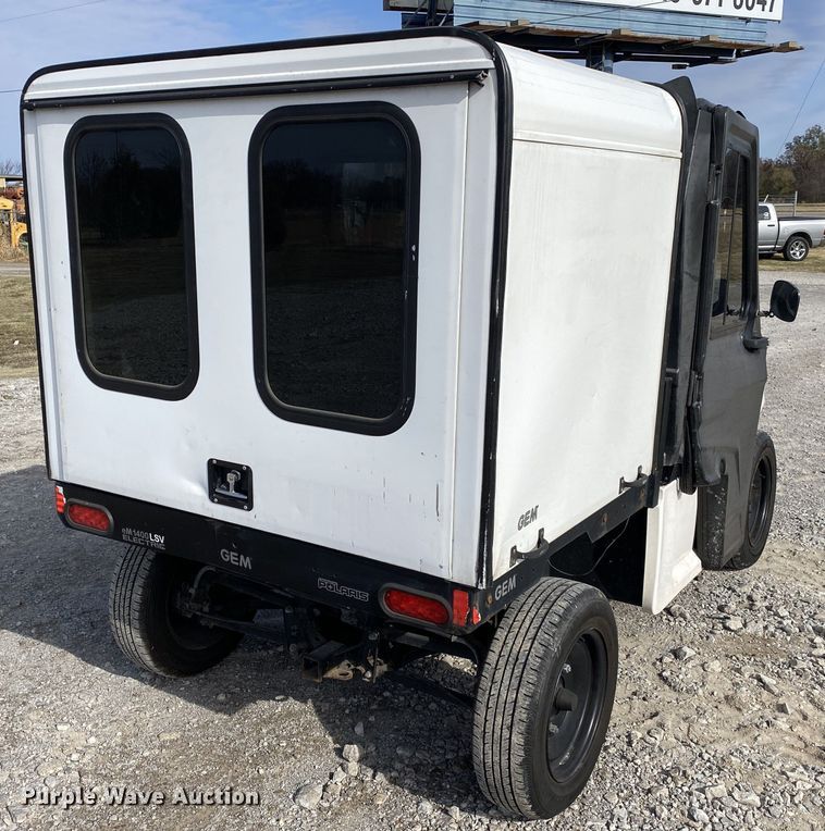image for item JW9295 2015 Polaris Gem EM 1400 LSV  golf cart