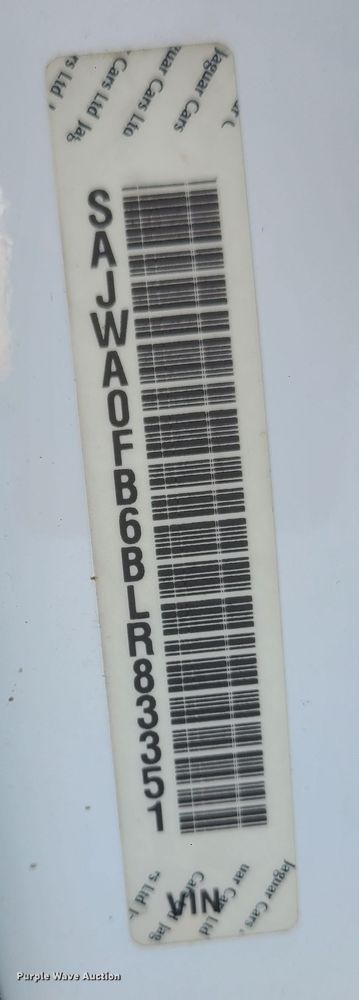 image for item JW9958 2011 Jaguar XF