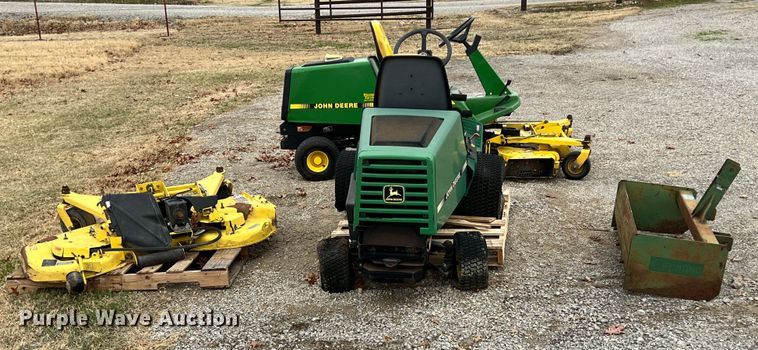 image for item KF9723 (2) John Deere lawn mowers