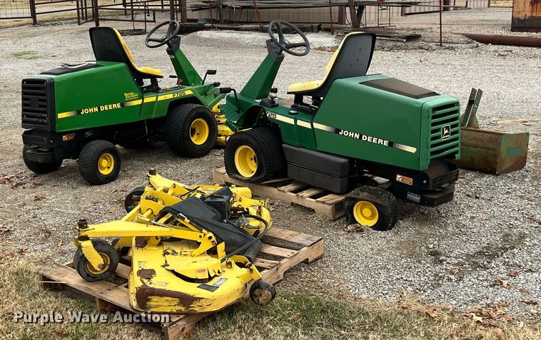 image for item KF9723 (2) John Deere lawn mowers