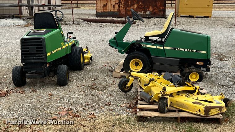 image for item KF9723 (2) John Deere lawn mowers