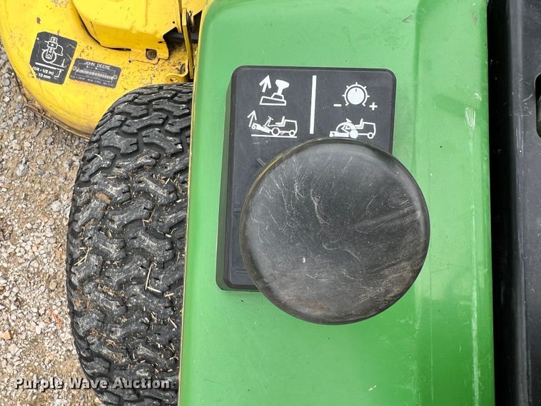 image for item KF9723 (2) John Deere lawn mowers