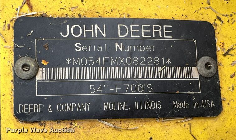 image for item KF9723 (2) John Deere lawn mowers