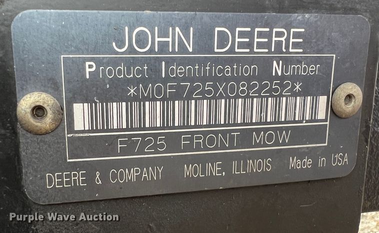 image for item KF9723 (2) John Deere lawn mowers
