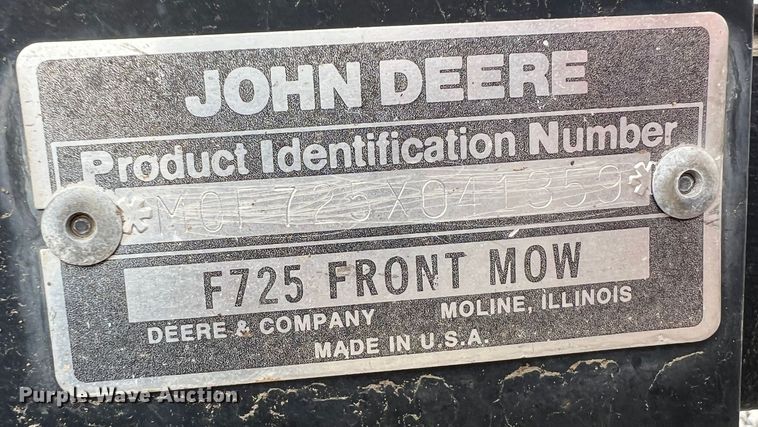 image for item KF9723 (2) John Deere lawn mowers