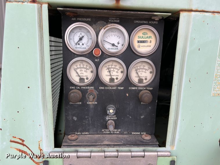 image for item KF9725 Sullair 185DPQJD  air compressor