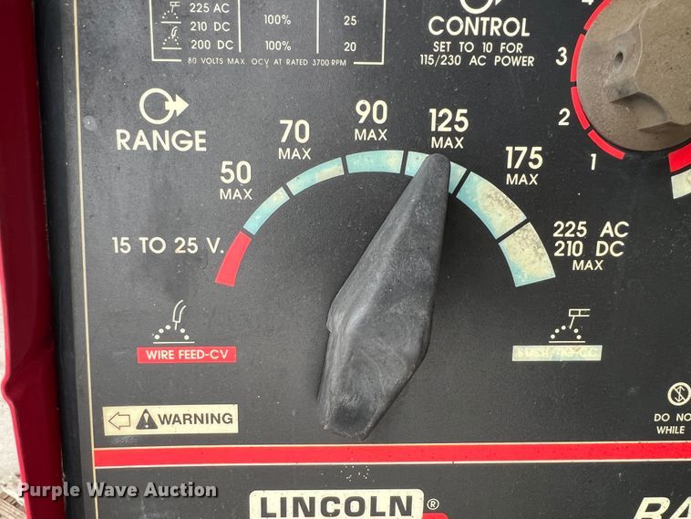 image for item KF9727 Lincoln Electric Ranger 8  welder/generator