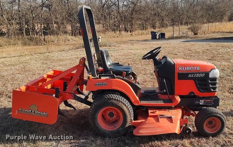image for item KI9945 Kubota BX1500  lawn mower