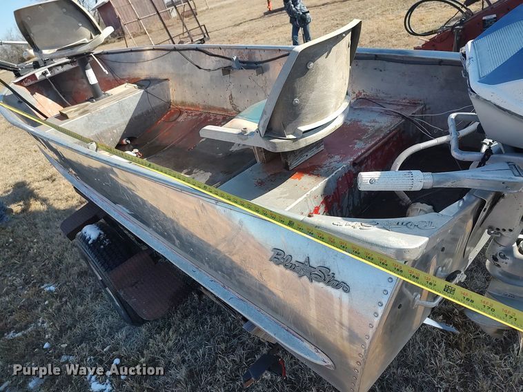 image for item KI9951 Blue Star  boat