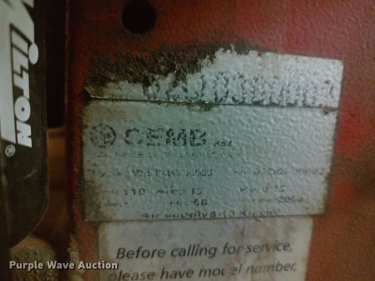 image for item KI9955 (2) tire machines