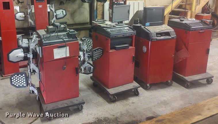 image for item KI9958 (4) Hunter DSP600 tire alignment machines