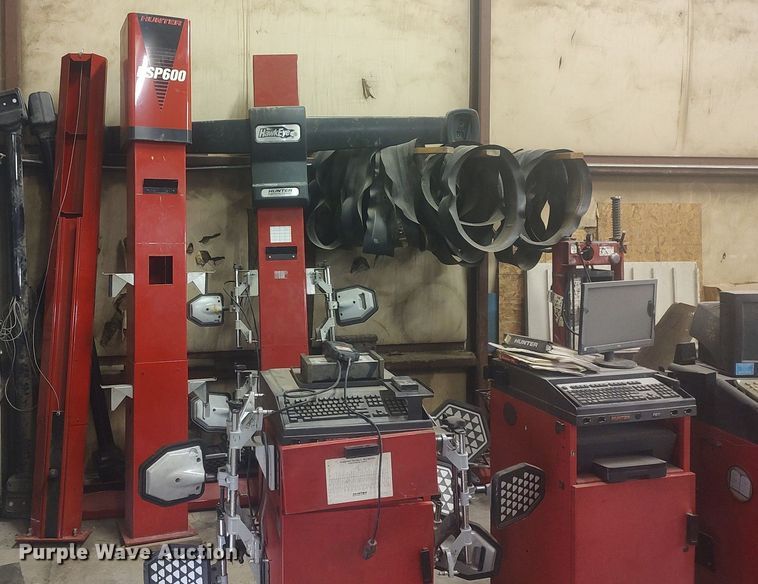 image for item KI9958 (4) Hunter DSP600 tire alignment machines