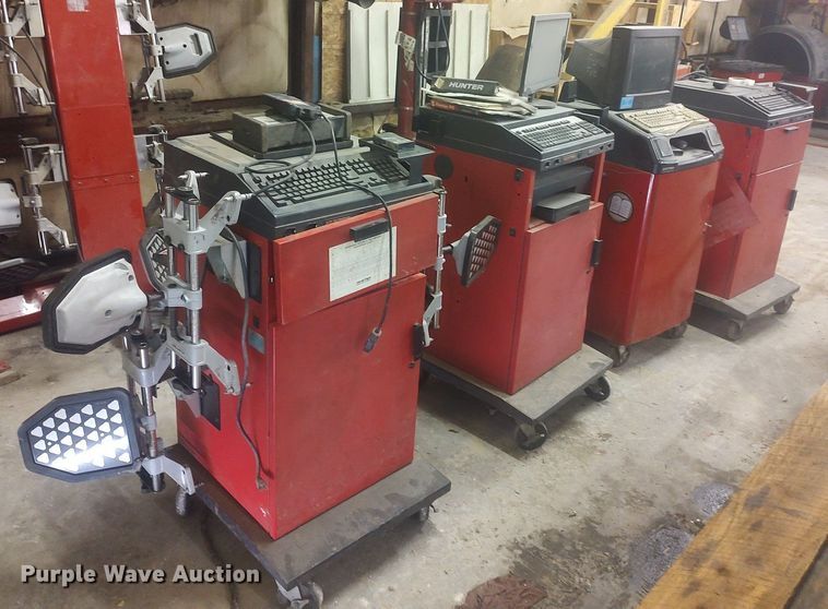 image for item KI9958 (4) Hunter DSP600 tire alignment machines