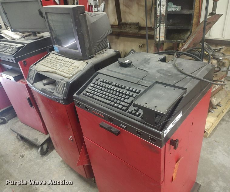 image for item KI9958 (4) Hunter DSP600 tire alignment machines