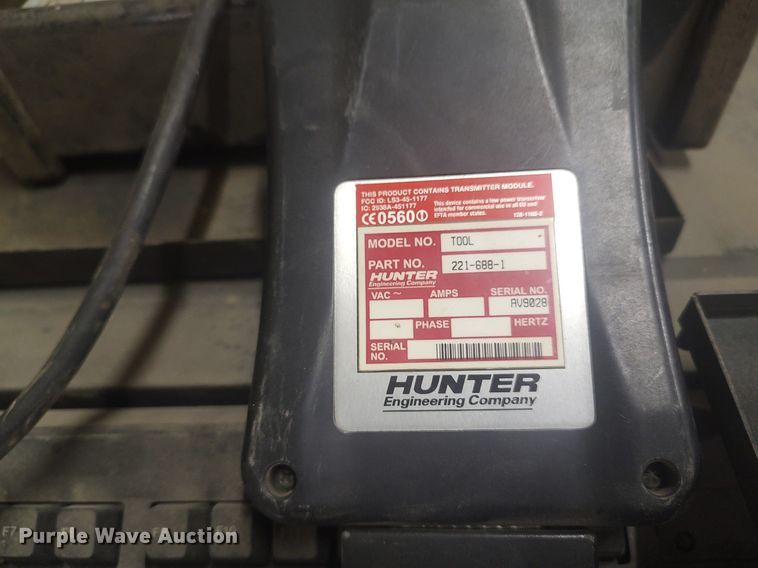 image for item KI9958 (4) Hunter DSP600 tire alignment machines