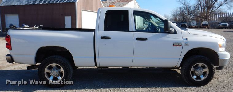 image for item KW9638 2009 Dodge Ram 2500HD  Quad Cab pickup truck