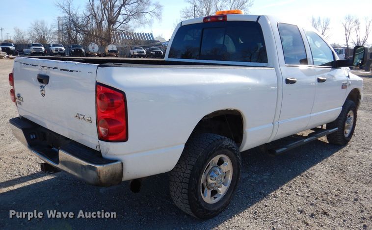image for item KW9638 2009 Dodge Ram 2500HD  Quad Cab pickup truck