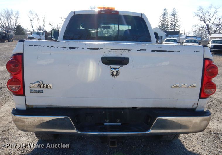 image for item KW9638 2009 Dodge Ram 2500HD  Quad Cab pickup truck