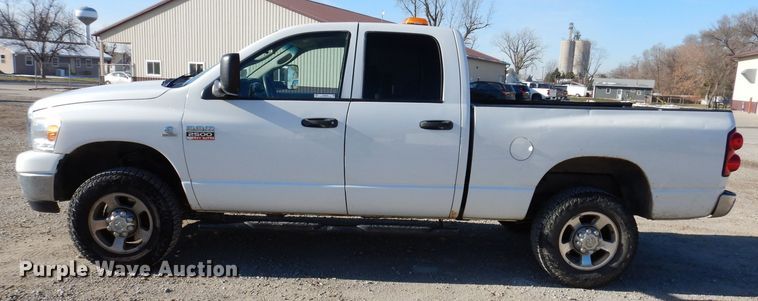 image for item KW9638 2009 Dodge Ram 2500HD  Quad Cab pickup truck