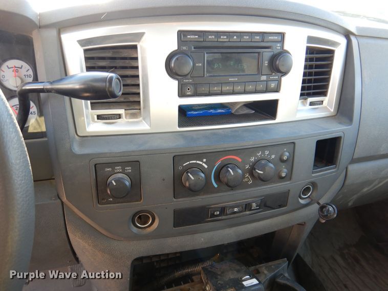 image for item KW9638 2009 Dodge Ram 2500HD  Quad Cab pickup truck