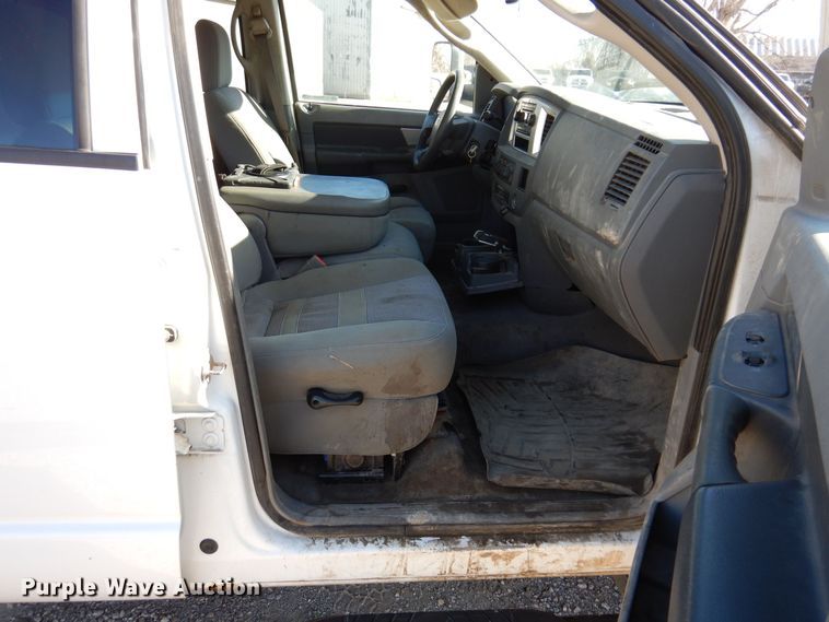 image for item KW9638 2009 Dodge Ram 2500HD  Quad Cab pickup truck