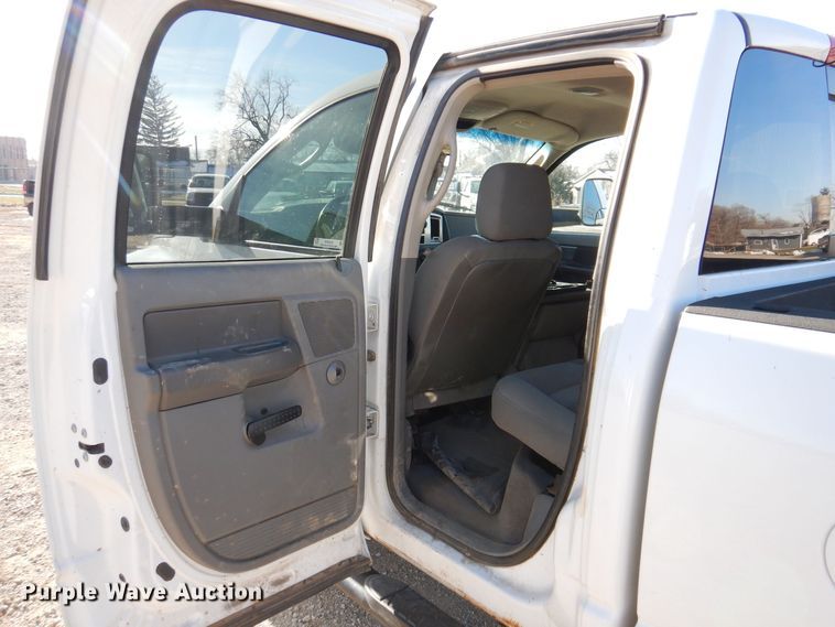 image for item KW9638 2009 Dodge Ram 2500HD  Quad Cab pickup truck