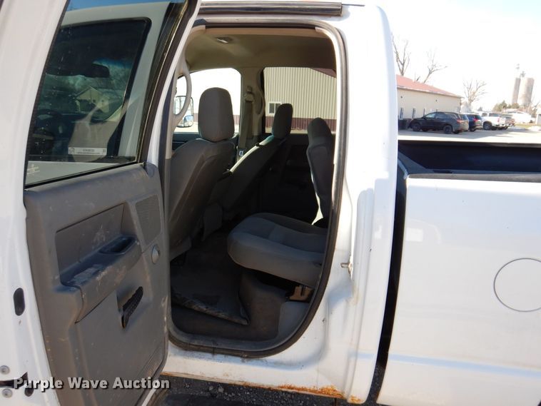 image for item KW9638 2009 Dodge Ram 2500HD  Quad Cab pickup truck