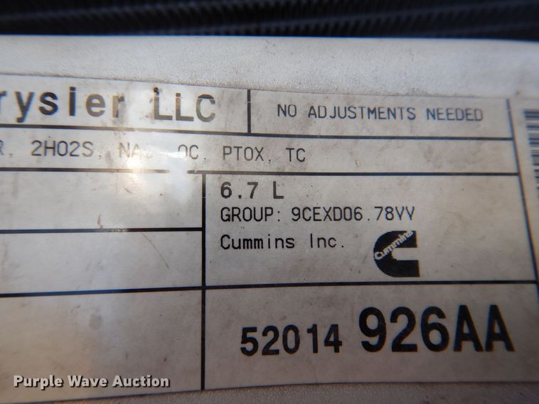 image for item KW9638 2009 Dodge Ram 2500HD  Quad Cab pickup truck