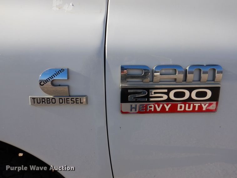 image for item KW9638 2009 Dodge Ram 2500HD  Quad Cab pickup truck