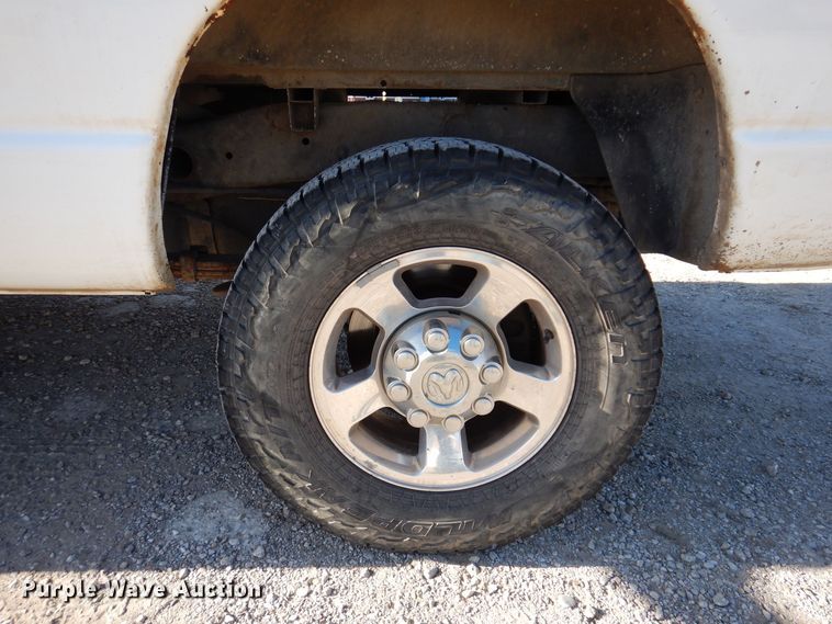 image for item KW9638 2009 Dodge Ram 2500HD  Quad Cab pickup truck