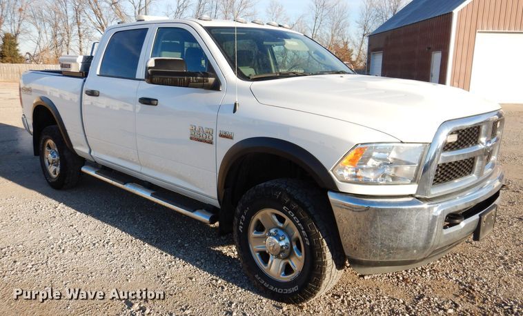 image for item KW9643 2018 Dodge Ram 2500HD  Crew Cab pickup truck