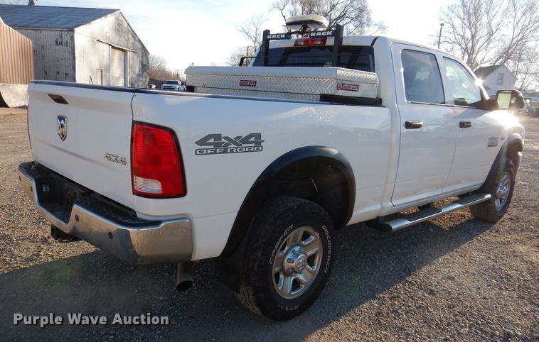 image for item KW9643 2018 Dodge Ram 2500HD  Crew Cab pickup truck