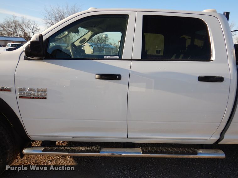 image for item KW9643 2018 Dodge Ram 2500HD  Crew Cab pickup truck