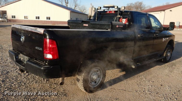 image for item KW9644 2017 Dodge Ram 2500HD  Crew Cab pickup truck