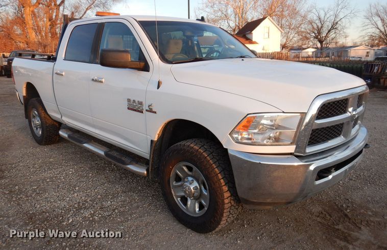 image for item KW9648 2016 Dodge Ram 2500HD  Crew Cab pickup truck