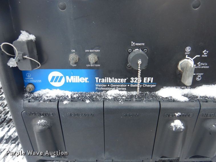 image for item KW9684 Miller Trailblazer 325 EFI  welder/generator