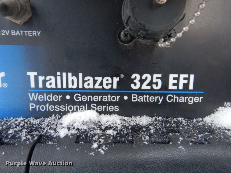 image for item KW9684 Miller Trailblazer 325 EFI  welder/generator