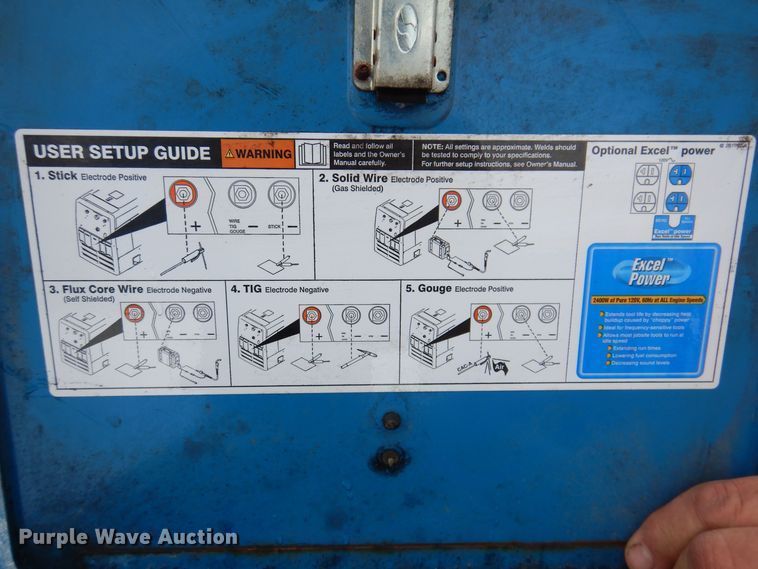 image for item KW9684 Miller Trailblazer 325 EFI  welder/generator
