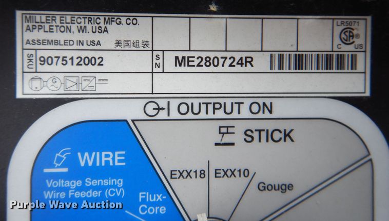 image for item KW9684 Miller Trailblazer 325 EFI  welder/generator