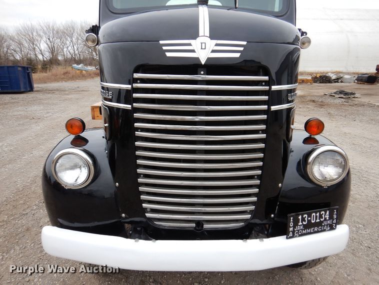 image for item KW9694 1947 Dodge WFMA38  flatbed truck